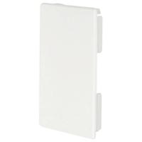 Hager FB8013069016 Eindstuk Eindstuk (b x h) 130 mm x 82 mm Wit 1 stuk(s) - thumbnail