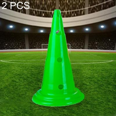 2 stks multifunctionele training geperforeerd Roadblock ronde bodem teken vat (groen) 2 stks multifunctionele training geperforeerd Roadblock ronde bodem teken vat (groen)