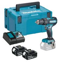 Makita DHP485RTJ Accu klop-/schroefboormachine 18V 5.0Ah in Mbox - thumbnail