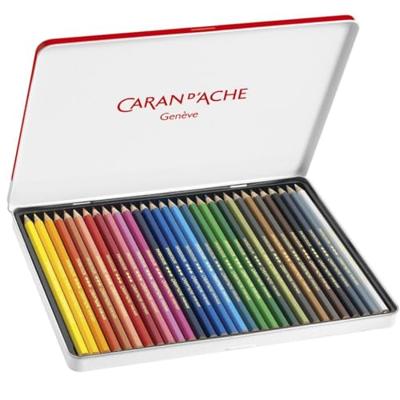 Kleurpotloden caran d ache swisscolor 30 stuks ass