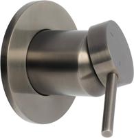 Ben Navan 2-gats inbouwmengkraan geborsteld zwart - thumbnail