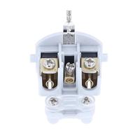 AS Schwabe 62223 Koppeling met randaarde PVC 230 V Grijs IP20 - thumbnail