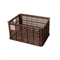 Gerecyclede fietskrat Basil Crate L 40.0 liter 39 x 49 x 26 cm - chocolate brown - thumbnail