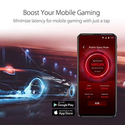 ASUS RT-AX86U Pro (AX5700) Dual Band WiFi 6 Extendable Gaming Router, 2.5G Port, Gaming Port, Mobile Game Mode, 4G 5G Router vervanger, levenslange gratis netwerkbeveiliging, VPN,AiMesh ondersteuning