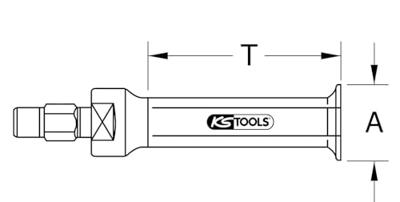 KS Tools 6600109 Poelietrekker