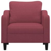 Fauteuil 60 cm stof wijnrood - thumbnail