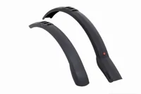 Hebie viper spatbordset 24-28 inch v-brake zwart - thumbnail