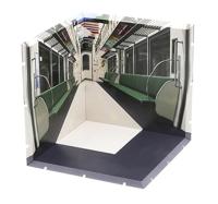 Dioramansion 150 Decorative Parts for Nendoroid and Figma Figures Train Interior - thumbnail