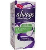 Always Dailies inlegkruisjes normaal 34 Stuks - thumbnail