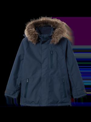Name it winter ski jas jongens - donker blauw - NkmSnow