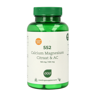 AOV 552 Calcium & magnesium citraat AC 60 Tabletten