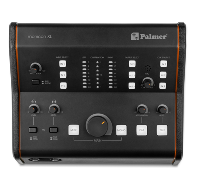 Palmer Musicals Instruments MONICON XL Actieve monitor controller Actieve monitor controller