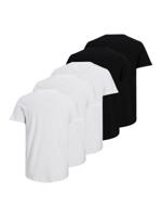5-pack heren T-shirts - ronde hals - Multipack heren ondershirt katoen - Korte mouwen - XS - Wit - XS - XS - XS - XS - XS - XS - XS - XS - - thumbnail