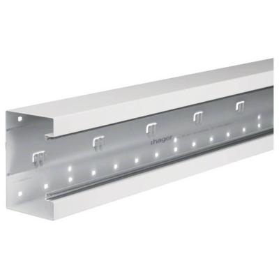 Hager BRS8513019016 Kabelgoot Onderdeel (l x b) 2000 mm x 130 mm Wit 2 m Hager BRS8513019016 Kabelgoot Onderdeel (l x b) 2000 mm x 130 mm Wit 2 m
