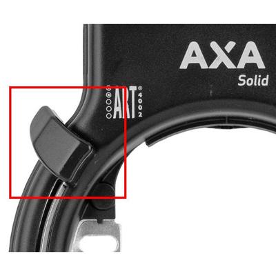 Slotknop Axa Solid - zwart