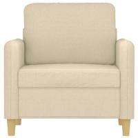 Fauteuil 60 cm stof crmekleurig - thumbnail