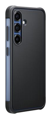 Samsung Galaxy S25 Rugged Case Telefoonhoesje Zwart - thumbnail