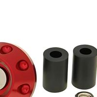 Vicma Handlebar plugs 13.5 mm red, 781rj - thumbnail
