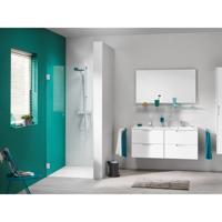 Nisdeur by Sealskin 'I AM' 70x200 cm RVS Helder Antikalk Glas - thumbnail