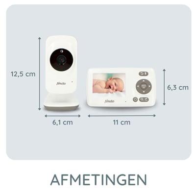 Alecto DVM-71 Babyfoon Wit - thumbnail