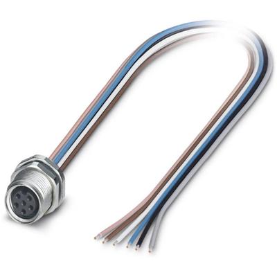 Phoenix Contact 1456103 Sensor/actuator inbouwconnector M8 Aantal polen (sensoren): 6 Bus, inbouw 0.50 m 1 stuk(s) Phoenix Contact 1456103 Sensor/actuator inbouwconnector M8 Aantal polen (sensoren): 6 Bus, inbouw 0.50 m 1 stuk(s)