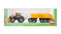 Siku 1858 traktor met aanhanger 1:87 - thumbnail