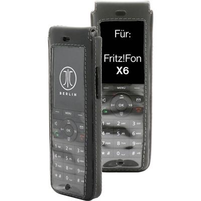 JT Berlin Turnline Riemtas AVM FRITZ!Fon X6 Zwart
