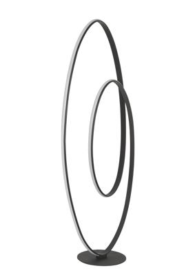 Highlight Design vloerlampElegance zwart 121cm - V4572.01