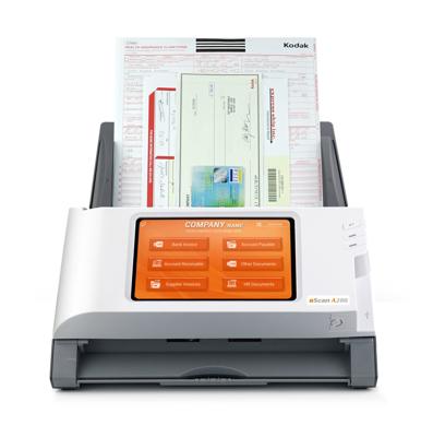 Plustek eScan A280 Enterprise Documentscanner duplex 216 x 1676 mm 600 x 600 dpi 20 pag./min. RJ45, USB-A 2.0, WiFi