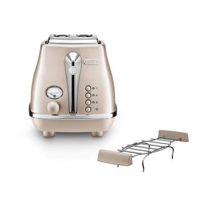 Delonghi CTOT2103.BG Icona Metallics Broodrooster 900W Beige