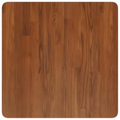 Tafelblad vierkant 60x60x1,5cm behandeld eiken donkerbruin