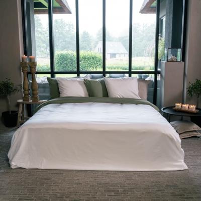 Kayori Kayori - Izakaya - Dekbedovertrek - Washed Tencel - 200x200/220 - Wit