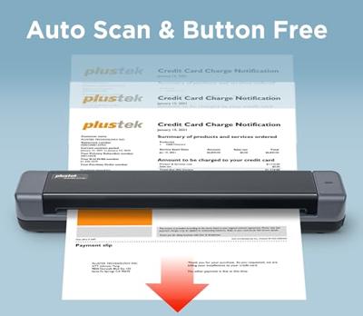 Plustek MobileOffice S410 Plus Documentscanner 216 x 914 mm 600 x 600 dpi 6 pag./min. USB-A 2.0