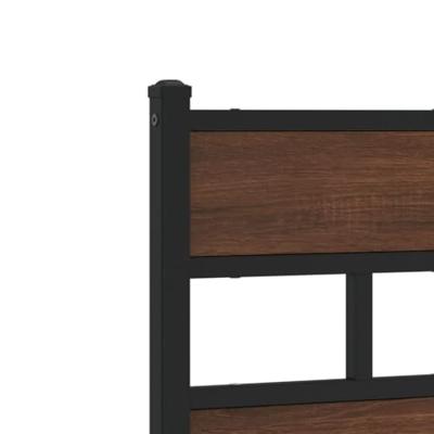 Bedframe met hoofdbord en voetbord zonder matras 120x190 cm