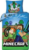 Minecraft Dekbedovertrek Boom - 140 x 200 cm - Katoen - thumbnail