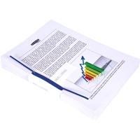 Bankers Box archiefbinder D-Clip blauw, doos van 100 stuks - thumbnail