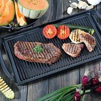 KUCHENPROFI - Provence - Grillplaat 38x23cm Zwart - thumbnail