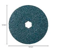 PFERD TOOLS 64112636 Combiclick fiberschijf Ø 125 mm Victograin 36 maximaal vermogen op staal Diameter 125 mm - thumbnail