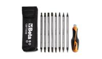 Beta Assortment of 8 reversible screwdrivers and 1 accessory in case 1281BG-TX/A8 - 012810530 - thumbnail