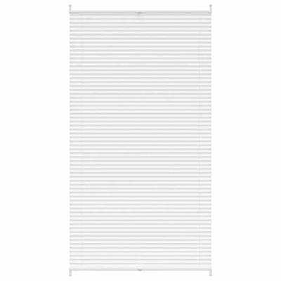 VidaXL Plisséjaloezie 110x200 cm wit
