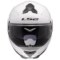 LS2 opklaphelm "ff910 advant ii solid". helmet ff910 advant ii solid xl white - thumbnail