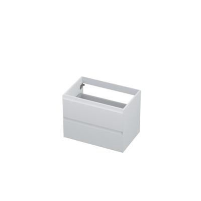 INK - Onderkast 2 Laden Greeploos Gelakt - 700x450x520 Mm - Mat Wit