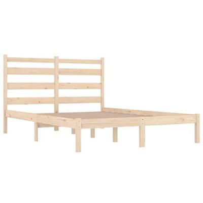 Bedframe massief grenenhout 140x190 cm