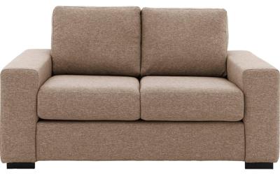 Goossens Bank Lucca bruin, stof, 2-zits, stijlvol landelijk Goossens Bank Lucca bruin, stof, 2-zits, stijlvol landelijk