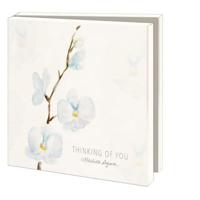 Kaartenmapje Thinking of you Michelle Dujardin 10 stuks - thumbnail
