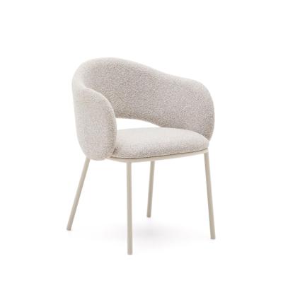 Kave Home Maina eetkamerstoel dik chenille Beige