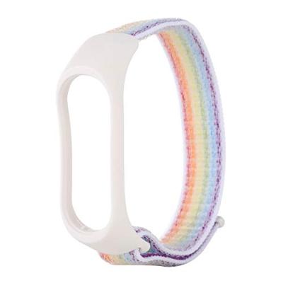 Nylon Geweven Bandje Xiaomi Mi Band 3 / 4 / 5 / 6 / 7 - Multicolor