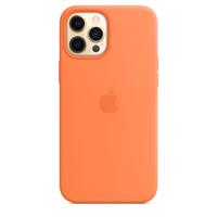 Apple Silicone MagSafe Case iPhone 12 Pro Max Kumquat - thumbnail