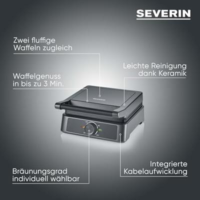 Severin WA2130 Wafelmaker
