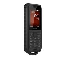Nokia 800 robuuste 2,4-inch 4G-simvrije, waterdichte, stofdichte en valbestendige telefoon, een camera, een zaklamp, een Google Assistent-knop en app-ondersteuning - Zwart - thumbnail